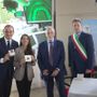 In foto: il presidente della Regione Piemonte, Alberto Cirio, la vicepresidente del Senato, Licia Ronzulli, il professor Enrico Gherlone, rettore dell'Università Vita-Salute San Raffaele e il sindaco di Montiglio Monferrato, Dimitri Tasso
