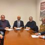 Maurizio Facchi (segretario Pensionati Cgil Asti), Luca Quagliotti (segretario Cgil Asti), Giovanni Gorgoni (direttore generale Asl AT), Stefano Callela (segretario territoriale Cisl Alessandria-Asti), Pierluigi Guerrini (segretario territoriale Uil Pensionati), Armando Dagna (segretario territoriale Uil Asti- Cuneo) Maurizio Facchi (segretario Pensionati Cgil Asti), Luca Quagliotti (segretario Cgil Asti), Giovanni Gorgoni (direttore generale Asl AT), Stefano Callela (segretario territoriale Cisl Alessandria-Asti), Pierluigi Guerrini (segretario territoriale Uil Pensionati), Armando Dagna (segretario territoriale Uil Asti- Cuneo)
