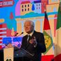 Il Presidente della Repubblica, Sergio Mattarella, sul palco dell'UPI Il Presidente della Repubblica, Sergio Mattarella, sul palco dell'UPI