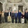 Foto di gruppo con gli amministratori dei  comuni coinvolti nella rassegna