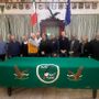 Le associazioni d'arma fanno il punto alla casetta degli alpini Le associazioni d'arma fanno il punto alla casetta degli alpini