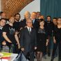 Foto di gruppo per l'associazione Amici della Lucania