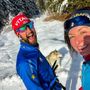 Romanin e la Franco sulla neve in un momento di relax - Immagine tratta dal profilo Facebook di Alice Franco