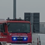 Furgone in fiamme all’autogrill Crocetta sull’A21 Furgone in fiamme all’autogrill Crocetta sull’A21