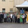 Il gruppo di partecipanti al ricordo del Generale Cravarezza, a Crea