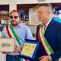 Un momento della cerimonia