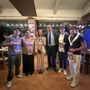 Un momento della serata con i ragazzi protagonisti