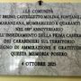 Quaranti festeggia i 180 anni della Caserma dei Carabinieri Quaranti festeggia i 180 anni della Caserma dei Carabinieri