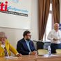 Nell'immagine, da sinistra a destra: il presidente Dellavalle, l'ingegner Carosso e il direttore Bossi (Ph. Merfephoto - Efrem Zanchettin) Nell'immagine, da sinistra a destra: il presidente Dellavalle, l'ingegner Carosso e il direttore Bossi (Ph. Merfephoto - Efrem Zanchettin)