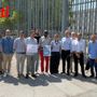 Le immagini della visita e della conferenza stampa (Merphefoto) Le immagini della visita e della conferenza stampa (Merphefoto)