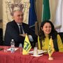 Giovanni Rosso e Monica Monticone (Coldiretti Asti)