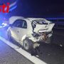 La 500 su cui viaggiavano Matilde Baldi e la madre, dopo il tragico incidente La 500 su cui viaggiavano Matilde Baldi e la madre, dopo il tragico incidente