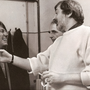 De André e Guccini in una foto tratta da Wikipedia