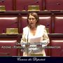 L'On. Ruffino ritratta nel corso del suo intervento alla Camera dei Deputati L'On. Ruffino ritratta nel corso del suo intervento alla Camera dei Deputati