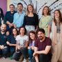 Mara Barcella, direttore del Dipartimento di Salute Mentale della Persona e della Comunità, con parte dell'equipe multiprofessionale al Centro di Salute Mentale in via Scotti, ad Asti