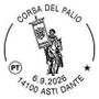 Poste Italiane celebra il Palio di Asti con un annullo filatelico speciale Poste Italiane celebra il Palio di Asti con un annullo filatelico speciale