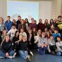La Croce verde con gli studenti dell'Alfieri La Croce verde con gli studenti dell'Alfieri