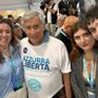 Alcuni esponenti del movimento giovanile di Forza Italia ritratti con il leader azzurro e vicepremier Antonio Tajani Alcuni esponenti del movimento giovanile di Forza Italia ritratti con il leader azzurro e vicepremier Antonio Tajani