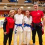 le due atlete con i tecnici Cristina Cirillo e Lorenzo Aloise le due atlete con i tecnici Cristina Cirillo e Lorenzo Aloise