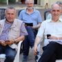I consiglieri di &quot;Prendiamoci Cura di Asti&quot; Paolo Crivelli (già candidato sindaco per il centro-sinistra) e Walter Saracco (immagine d'archivio)