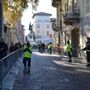 Anche i volontari protezione civile di Asti ai funerali di Papa Francesco