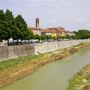 Uno scorcio del Belbo a Nizza Monferrato Uno scorcio del Belbo a Nizza Monferrato