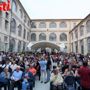 Il pubblico di uno degli appuntamenti di Passeparout 2025 Il pubblico di uno degli appuntamenti di Passeparout 2025