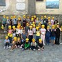 I bimbi di Cossano Belbo impegnati nel puliamo il mondo I bimbi di Cossano Belbo impegnati nel puliamo il mondo