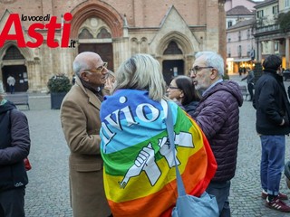 Le immagini del presidio (Merphefoto)