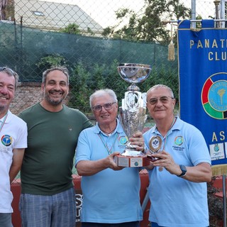 La premiazione di Giannini