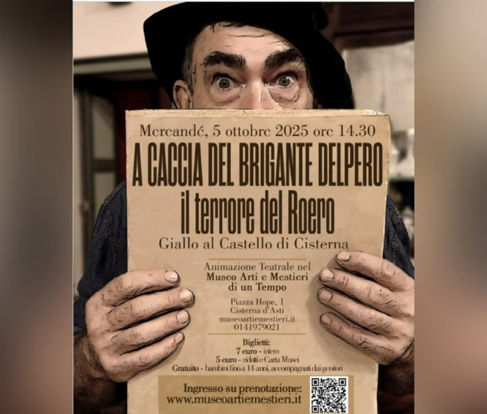 Sulle tracce di Delpero, il 'terrore del Roero' rivive a Cisterna Sulle tracce di Delpero, il 'terrore del Roero' rivive a Cisterna