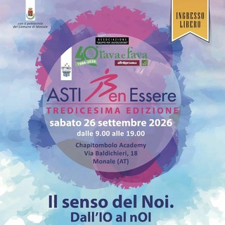 Verso Asti Benessere 2026: a Monale arrivano le pillole formative