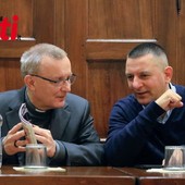 Domenico Agasso ospite in vescovado per San Francesco da Sales (Merphefoto)