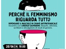 Il femminismo al centro: incontro con Lorenzo Gasparrini ad Asti