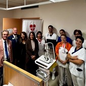 Un impedenziometro alla Geriatria del Cardinal Massaia, donazione della Fondazione Astigiana per la Salute del Territorio