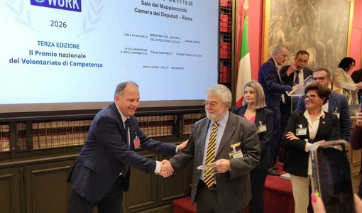 La cerimonia di premiazione