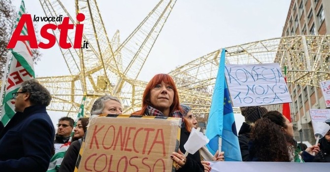 La fiaccolata di protesta dello scorso dicembre (Merphefoto)