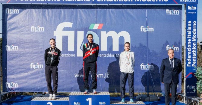 Pentathlon moderno: argento per l'astigiana Allara al tricolore assoluto Pentathlon moderno: argento per l'astigiana Allara al tricolore assoluto