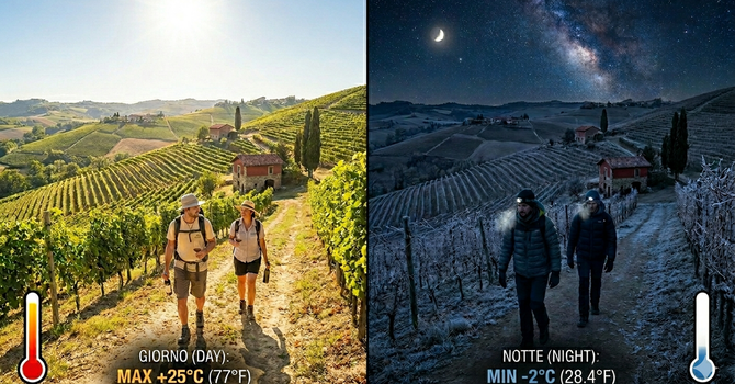 Astigiano nella morsa dell’escursione termica: in un solo giorno quasi 26 gradi di differenza Astigiano nella morsa dell’escursione termica: in un solo giorno quasi 26 gradi di differenza