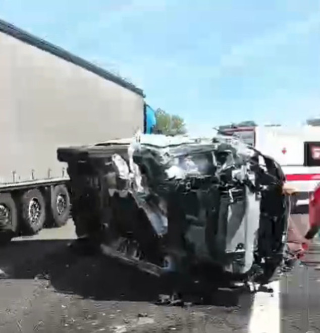 Incidente sulla A21, il direttore della Croce Rossa Hila soccorre un 23enne