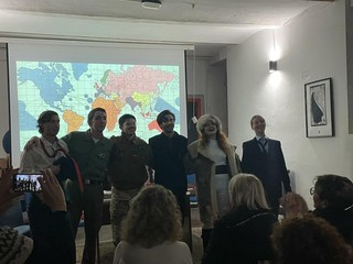 Alcuni momenti della partecipata serata Alcuni momenti della partecipata serata