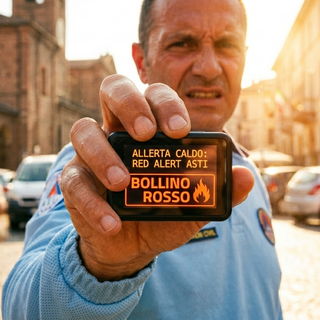 Asti si prepara a tre giornate da bollino rosso per l'ondata di calore che sta investendo il Piemonte