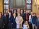 La foto di gruppo con gli insigniti
