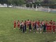 Foto del Pasillo de Honor al Mister per l’ultima partita con il Villafranca