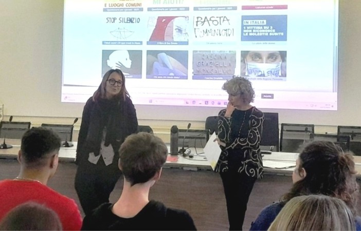 Roberta Matteo con Laura Nosenzo