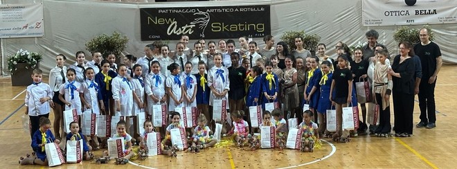 Natale sui pattini con la New Asti Skating