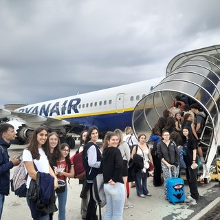 Gli studenti in partenza