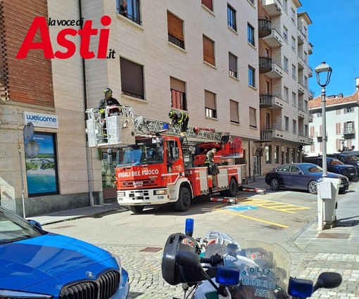 Le immagini dell' intervento odierno dei Vigili del Fuoco Le immagini dell' intervento odierno dei Vigili del Fuoco