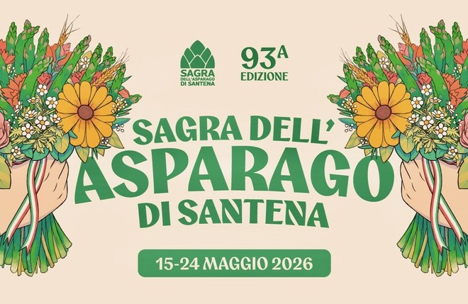 Santena capitale del gusto: l'asparago si fa strada tra cibo e musica Santena capitale del gusto: l'asparago si fa strada tra cibo e musica