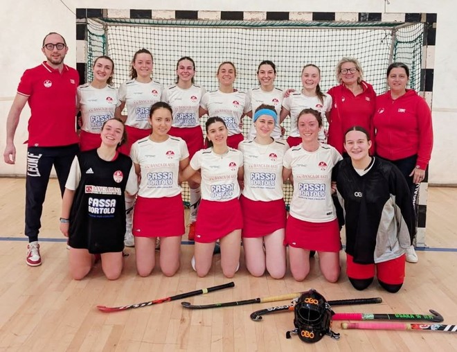Moncalvese Hockey, la squadra femminile vola in Élite